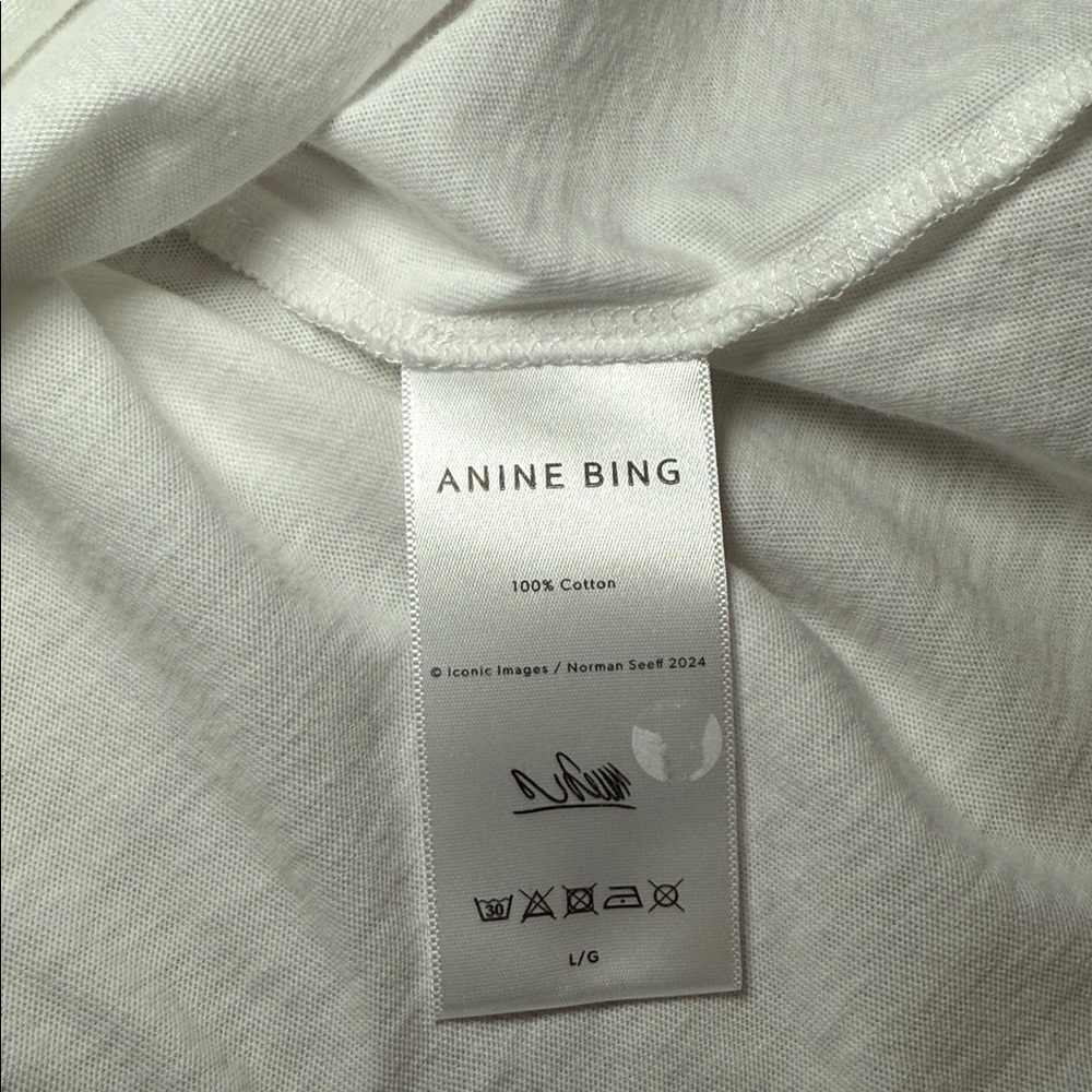 Anine Bing Avi Mick Jagger Tee - Picture 5 of 5